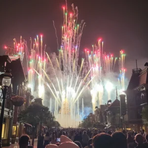 Disneyland HK Fireworks SKy