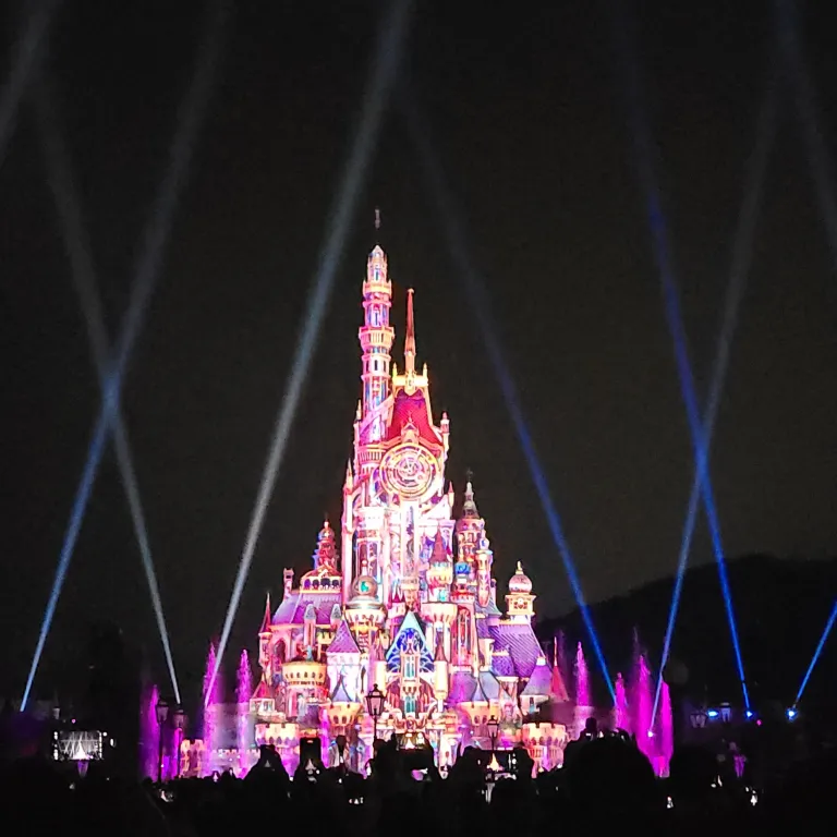 Disneyland HK Laser Show