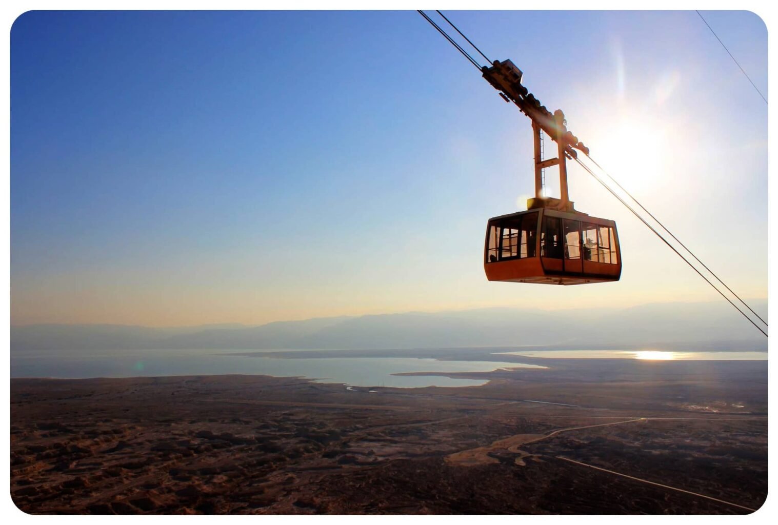 Masada Cable Car Israel