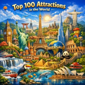 Top 100 Attractions in The World - You Must Visit- Check Ticket Price
